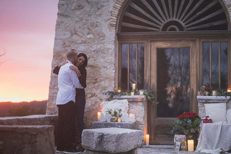 Winter Wedding proposal Saint Paul de Vence 1114