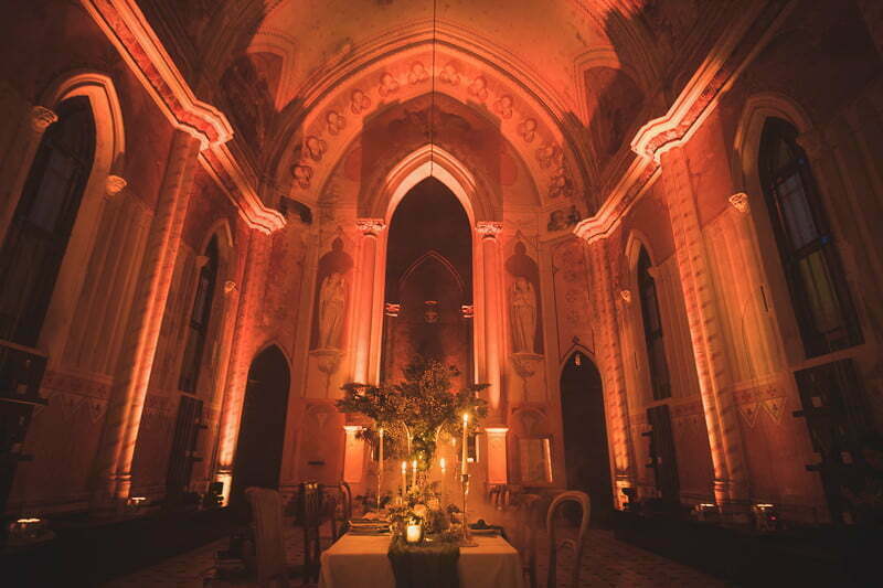 Evening Elopement wedding Chateau Bellet French Riviera 129