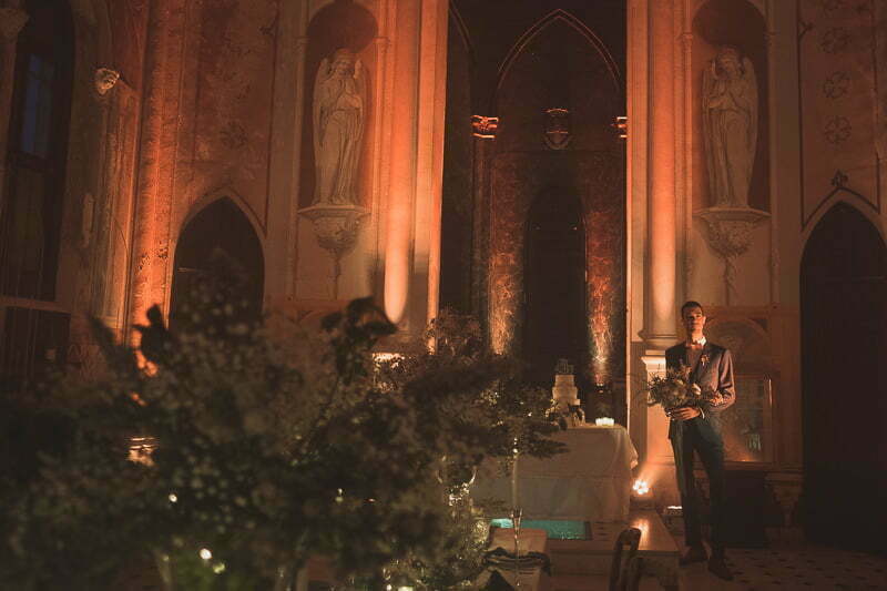 Evening Elopement wedding Chateau Bellet French Riviera 132