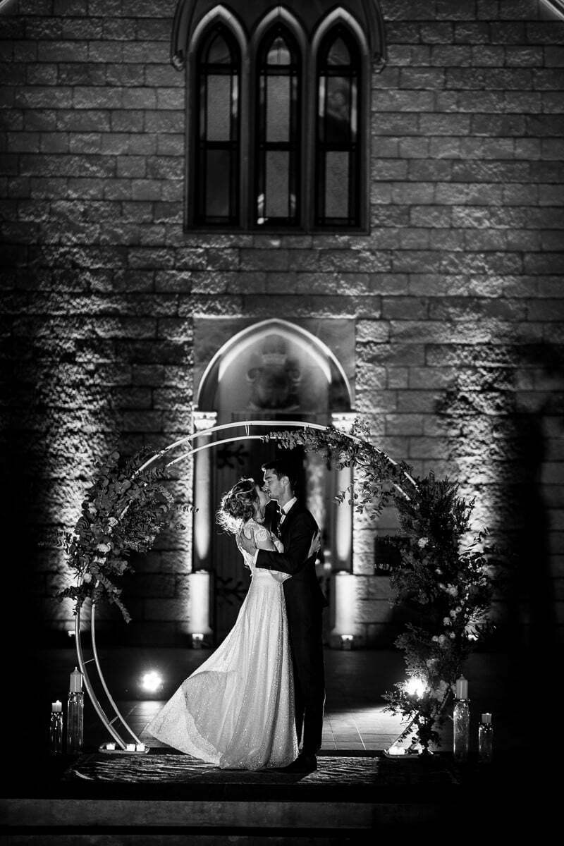Evening Elopement wedding Chateau Bellet French Riviera 154