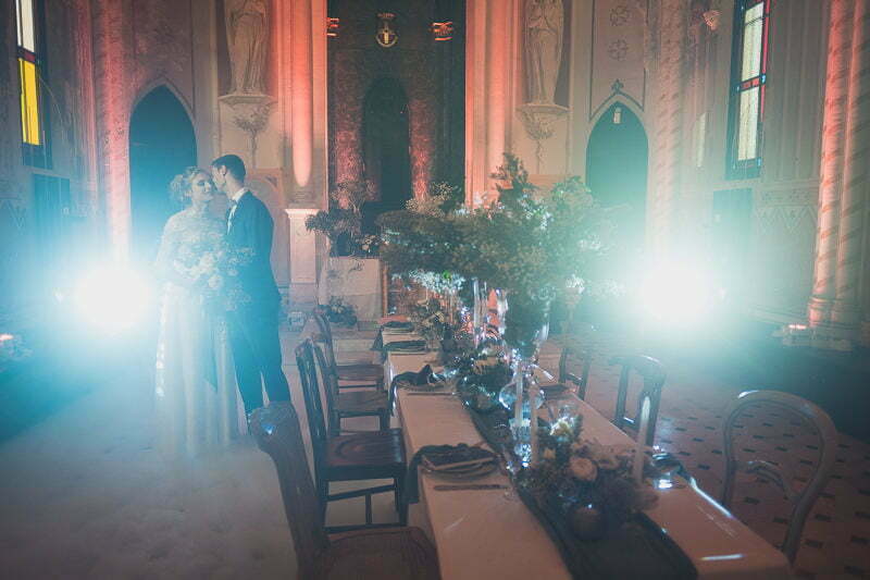 Evening Elopement wedding Chateau Bellet French Riviera 97