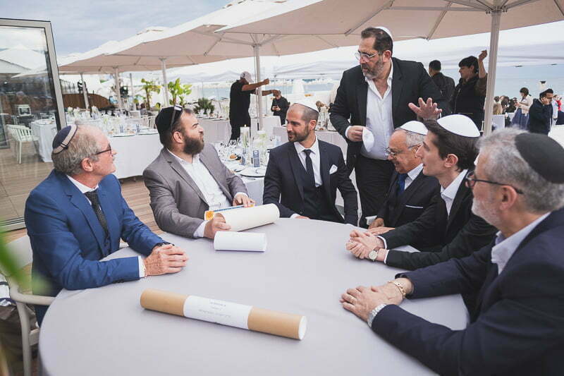French Riviera Seaside Jewish wedding Cannes 1079