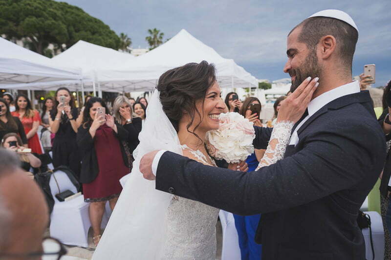 French Riviera Seaside Jewish wedding Cannes 1103