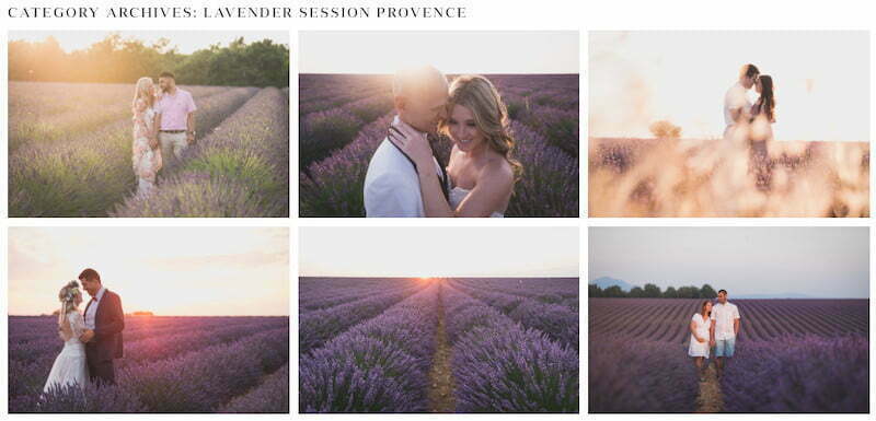 Lavender photo session Valensole Provence