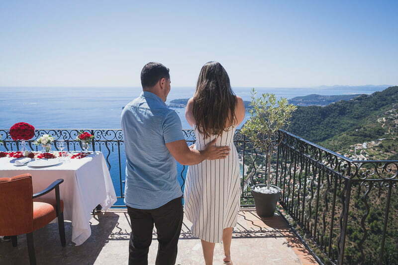 wedding proposal salon royal Chateau Eza 1002