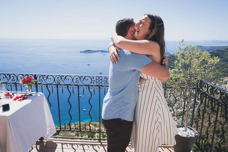 wedding proposal salon royal Chateau Eza 1012