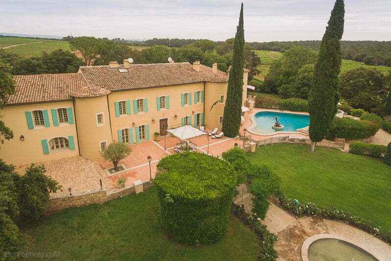 Mariage chateau les Crostes Lorgues Var 0670