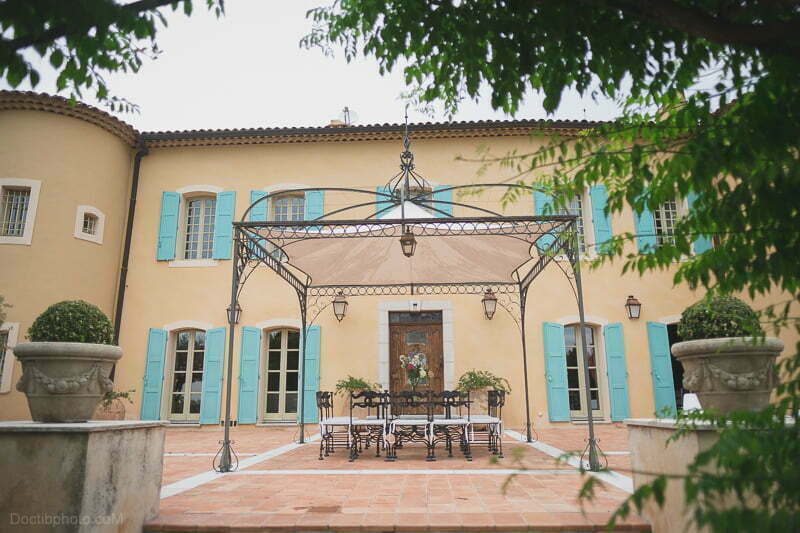Mariage chateau les Crostes Lorgues Var 1265