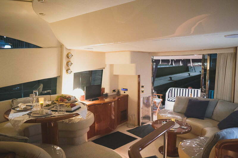 A Cinematic Winter Symphony: The 2.2.22 Yacht Proposal 4 Wedding Proposal Boat Yatch Monaco 2010