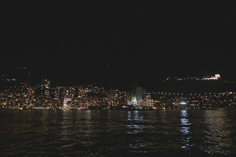 A Cinematic Winter Symphony: The 2.2.22 Yacht Proposal 8 Monaco Winter Night Yacht proposal