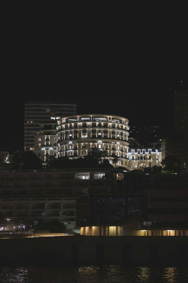 A Cinematic Winter Symphony: The 2.2.22 Yacht Proposal 38 Monaco Winter Night Yacht proposal