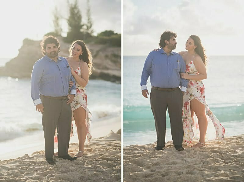 St Martin Engagement on the Beach 4 St Martin Engagement Wedding La Samanna 110