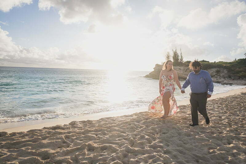 St Martin Engagement on the Beach 7 St Martin Engagement Wedding La Samanna 123