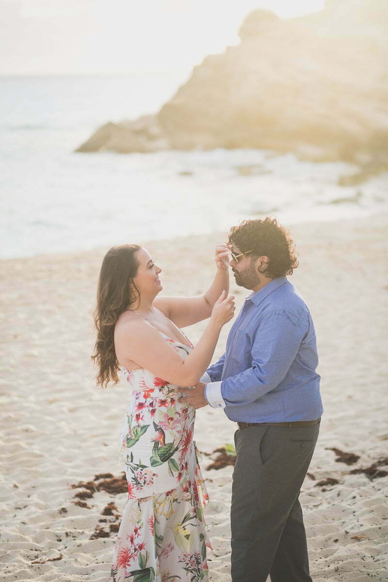 St Martin Engagement on the Beach 10 St Martin Engagement Wedding La Samanna 135