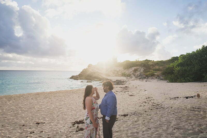 St Martin Engagement on the Beach 11 St Martin Engagement Wedding La Samanna 136