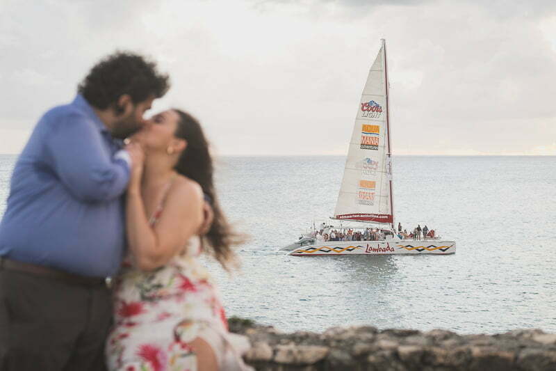 St Martin Engagement on the Beach 17 St Martin Engagement Wedding La Samanna 152