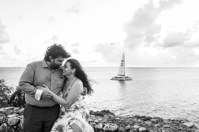 St Martin Engagement on the Beach 18 St Martin Engagement Wedding La Samanna 153