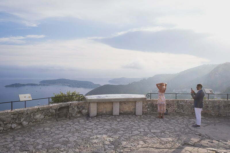 Eze Chateau Eza Wedding proposal Balcony 2000