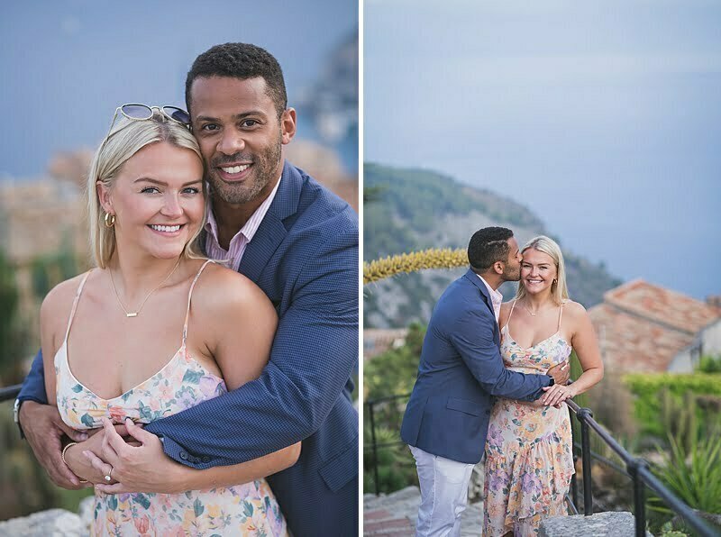 Eze Chateau Eza Wedding proposal Balcony 2021