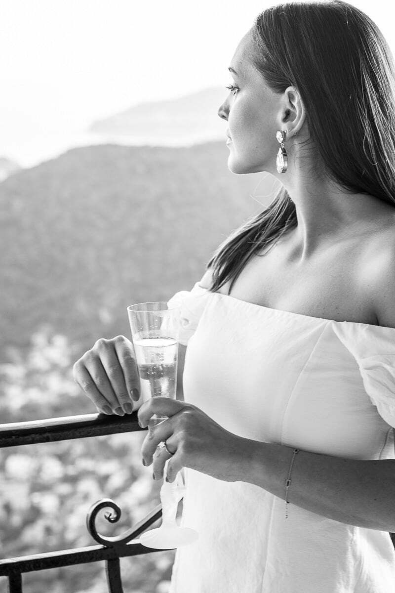 Eze Wedding proposal Chateau Eza Balcony 88151