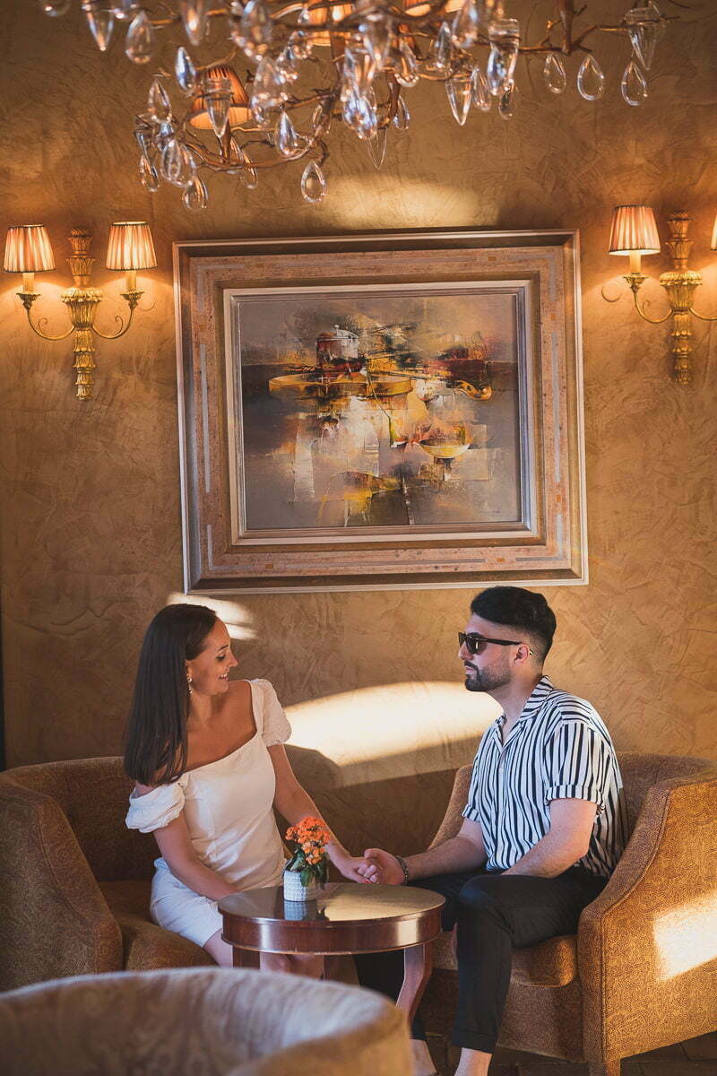 Eze Wedding proposal Chateau Eza Balcony 88172