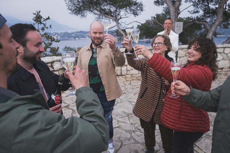 Same Sex LGBTQ wedding proposal French Riviera 2060