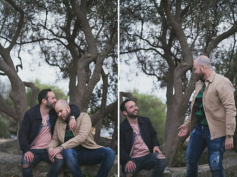 Same Sex LGBTQ wedding proposal French Riviera 2143