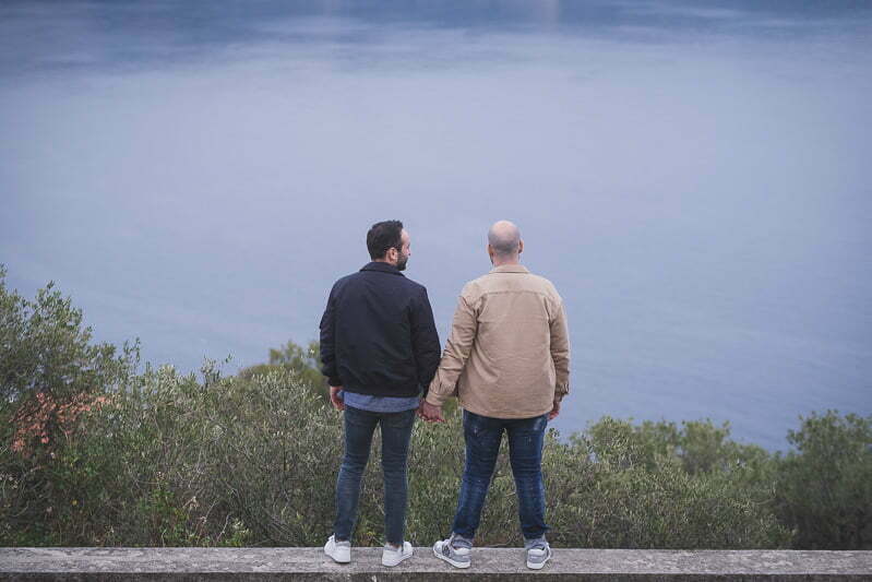 Same Sex LGBTQ wedding proposal French Riviera 2153
