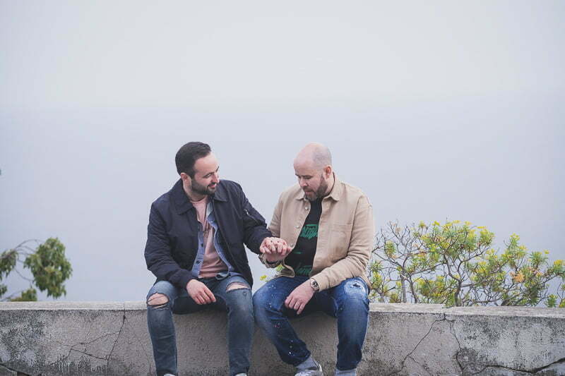 Same Sex LGBTQ wedding proposal French Riviera 2162