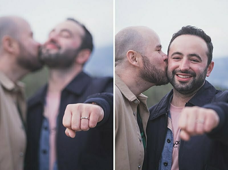 Same Sex LGBTQ wedding proposal French Riviera 2200