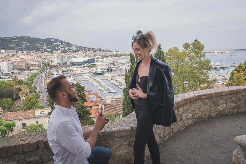 Cannes Harbour Engagement Proposal