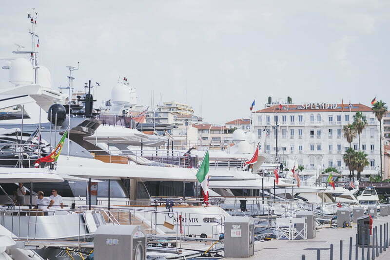 Cannes Photographer Port Yatch 1890