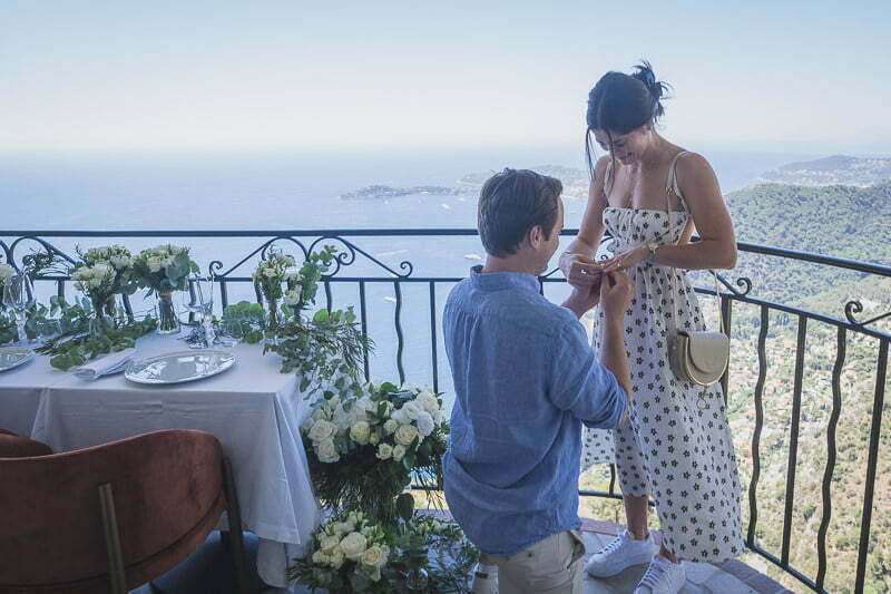 Chateau eza Proposal private balcony 1015 1