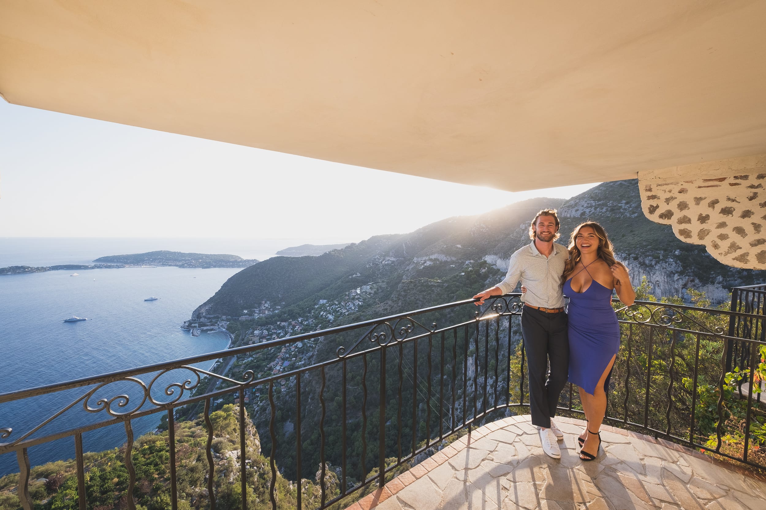 Chateau EZA stunning Proposal and Elopement location 29 French Riviera Proposal Chateau Eza 1009