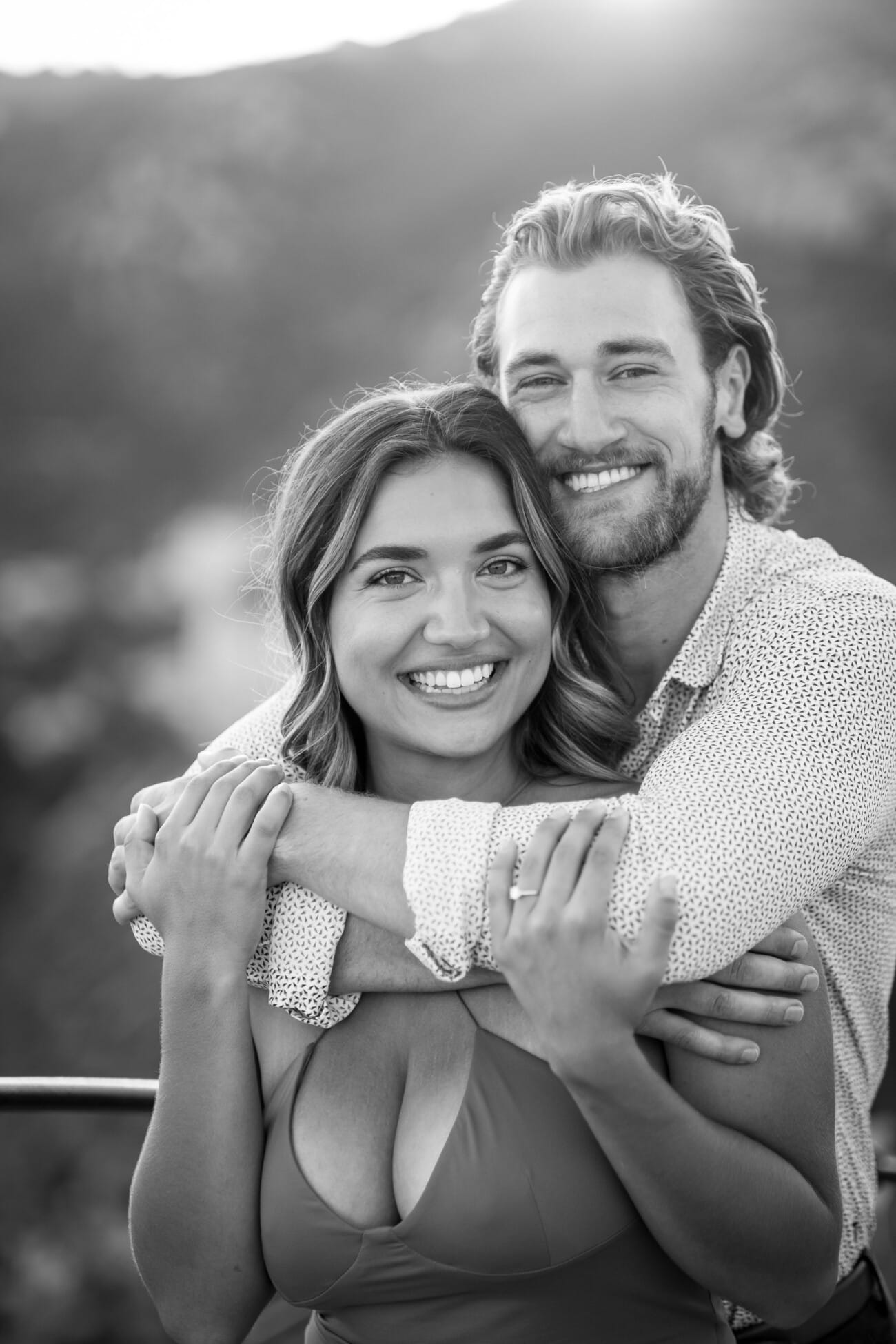 Eze Sunset Proposal 17 French Riviera Proposal Chateau Eza 1034