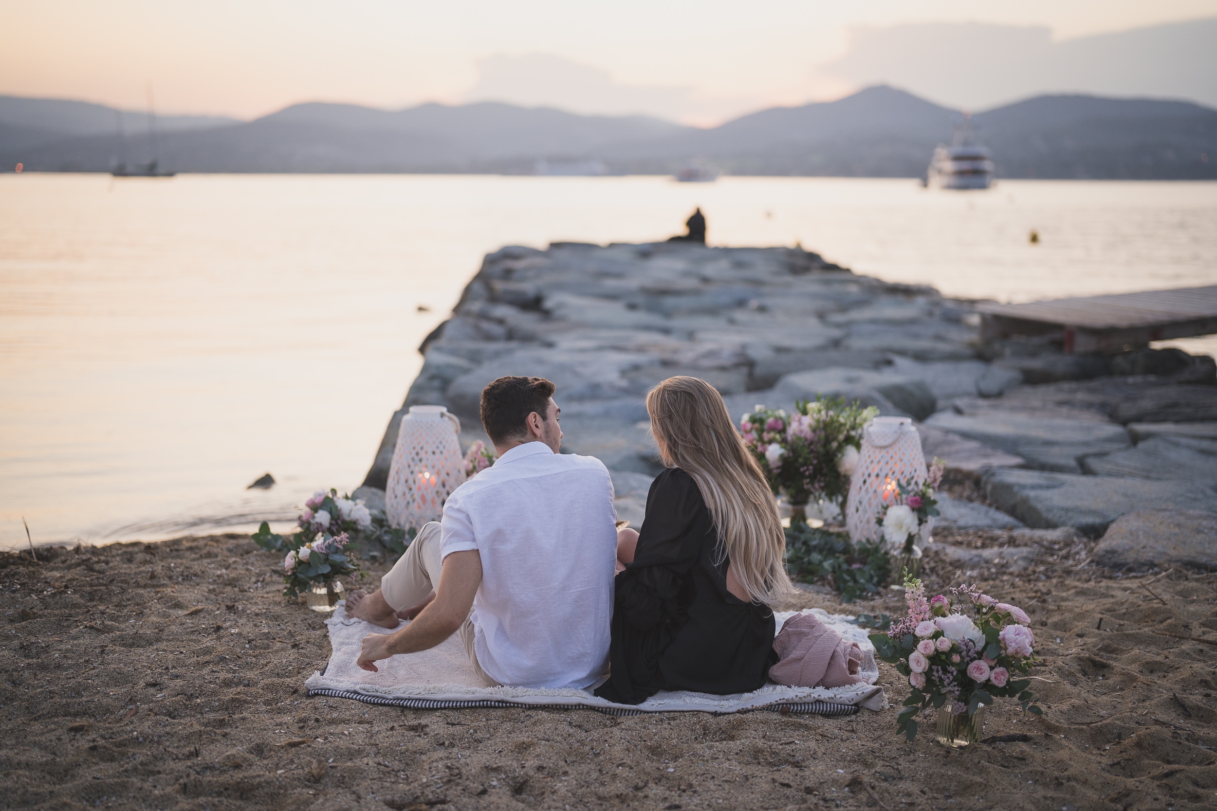 St Tropez Picnic Beach Proposal 2167