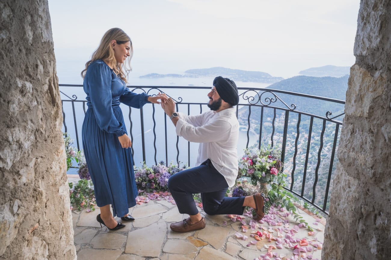 French Riviera Sikh Wedding Proposal 4 French Riviera Sikh wedding Proposal 1020