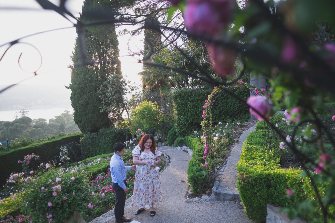 Wedding Proposal Villa Ephrussi 1076