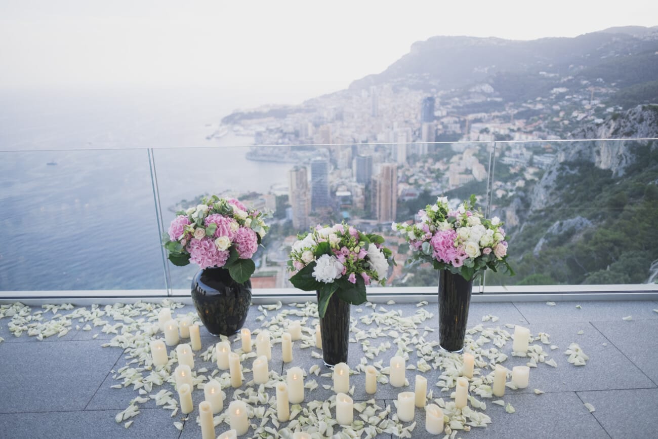 Maybourne Riviera Wedding Proposal 124