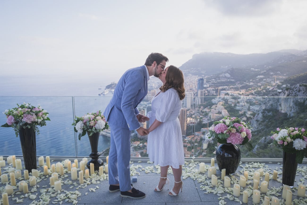 Maybourne Riviera Wedding Proposal 40