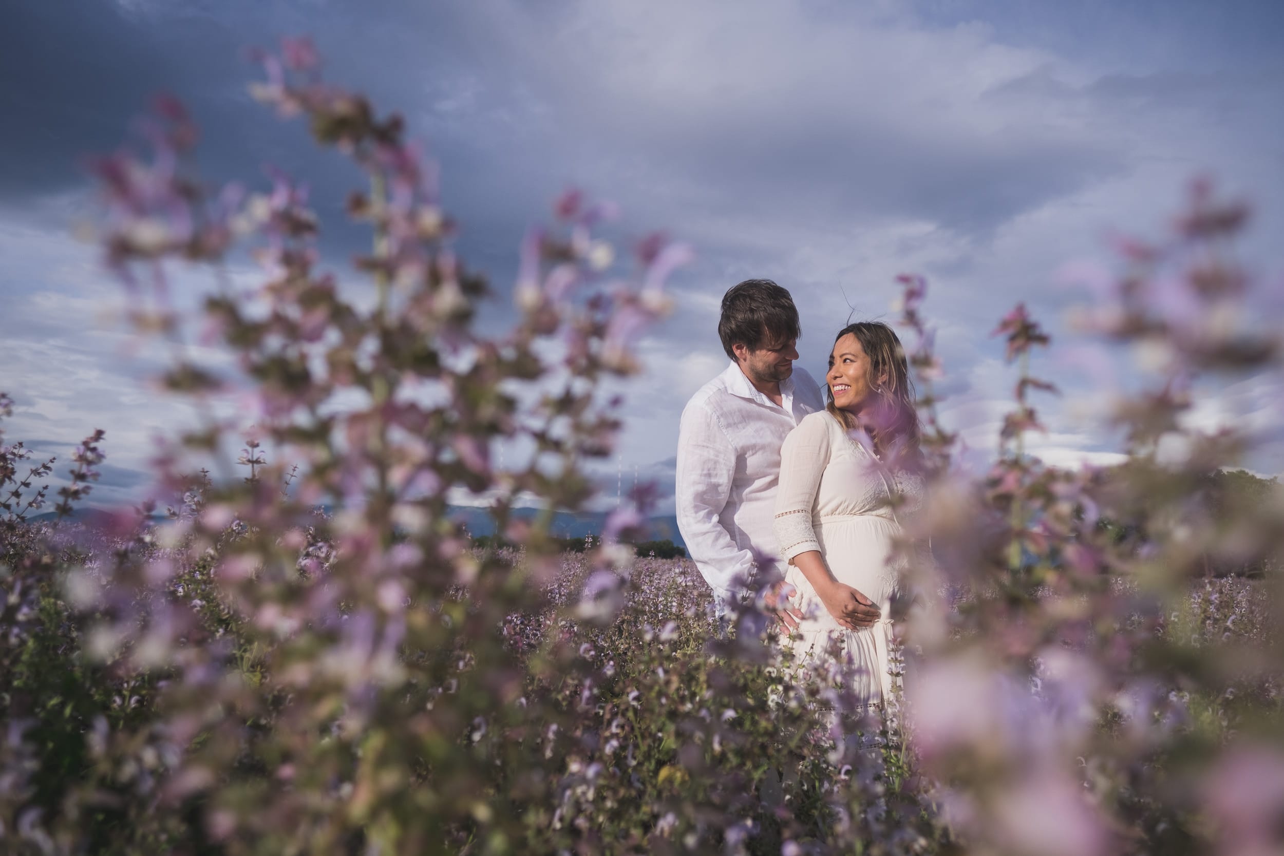Provence Lavender Babymoon Maternity 141516
