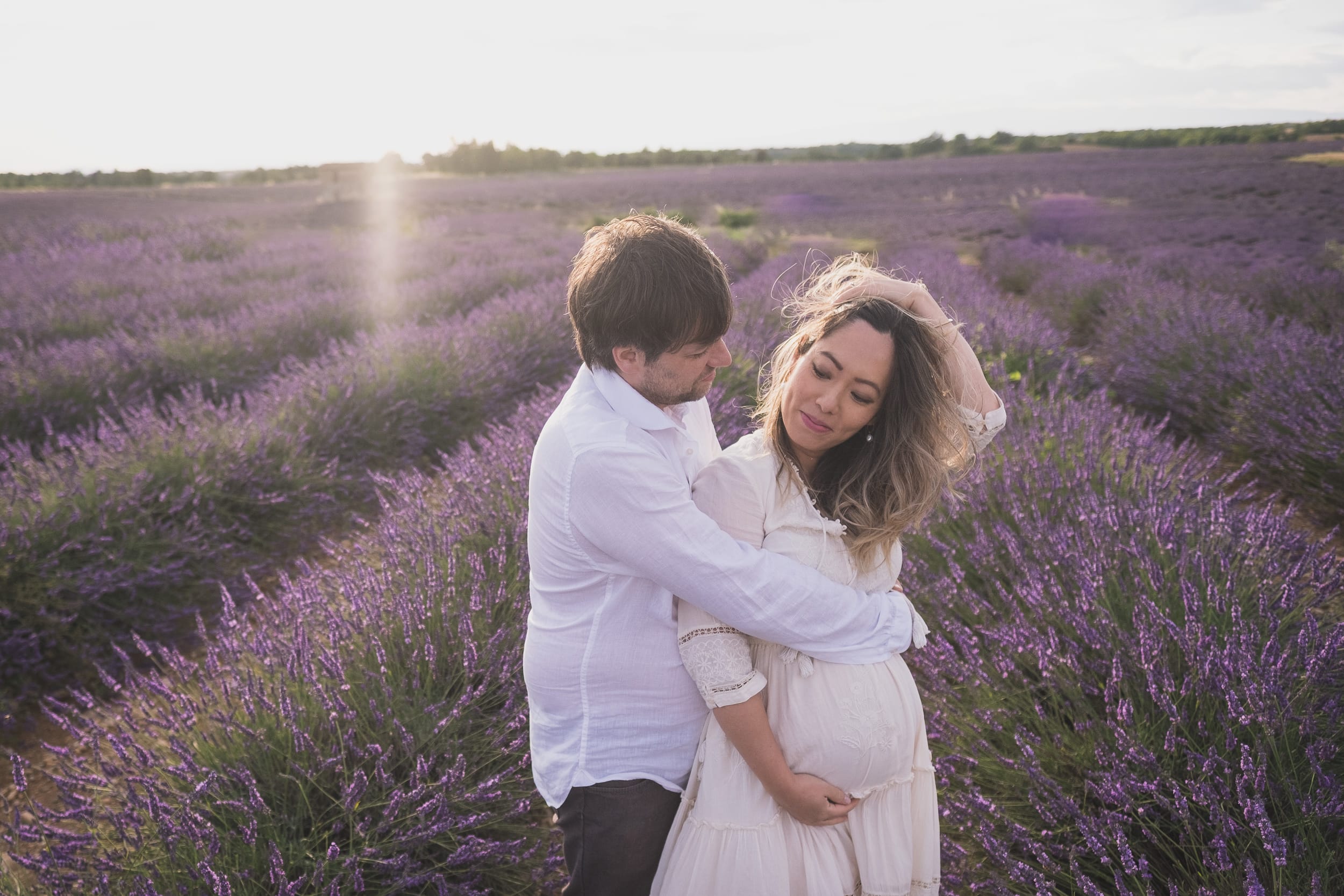 Provence Lavender Babymoon Maternity 141592