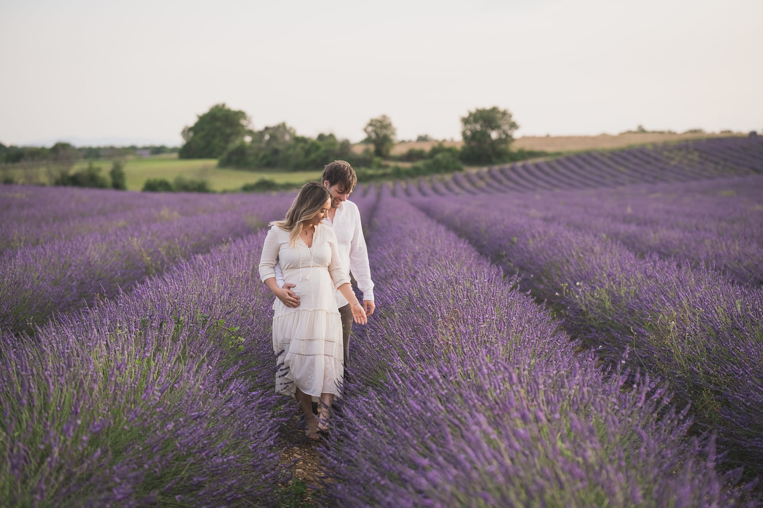 Provence Lavender Babymoon Maternity 142946