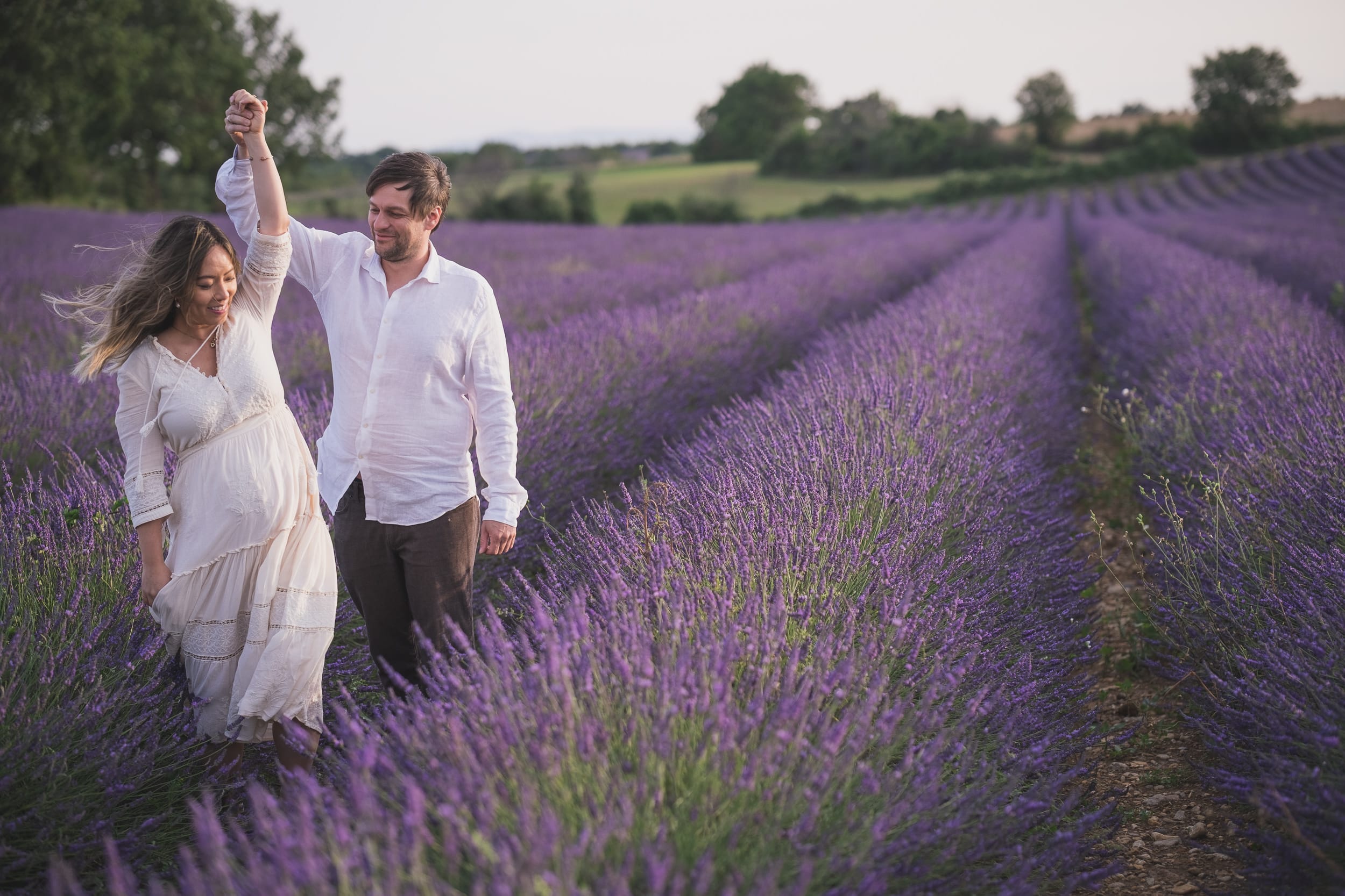 Provence Lavender Babymoon Maternity 142957