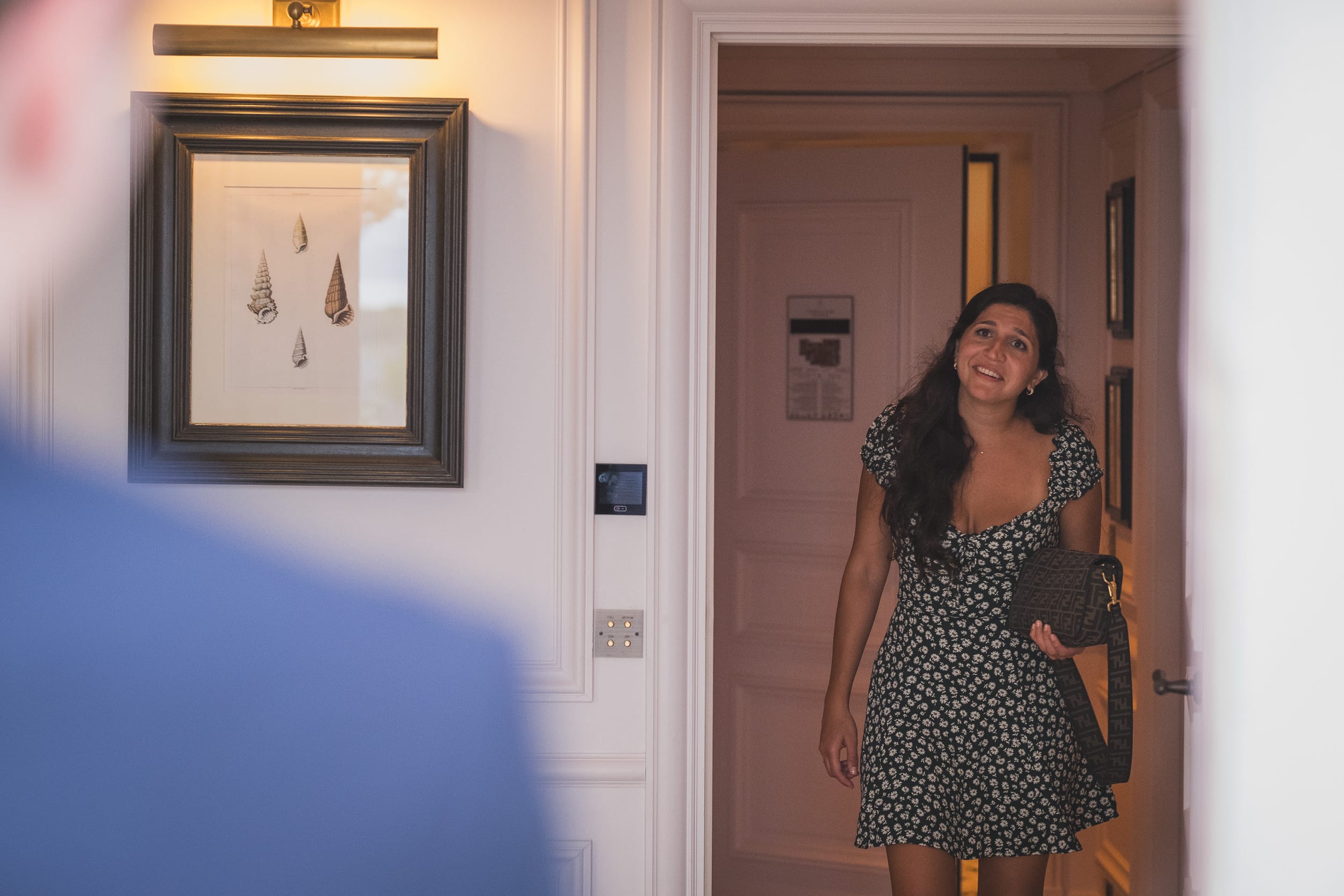 Château de la Messardière intimate Proposal waiting for fiance-to-be