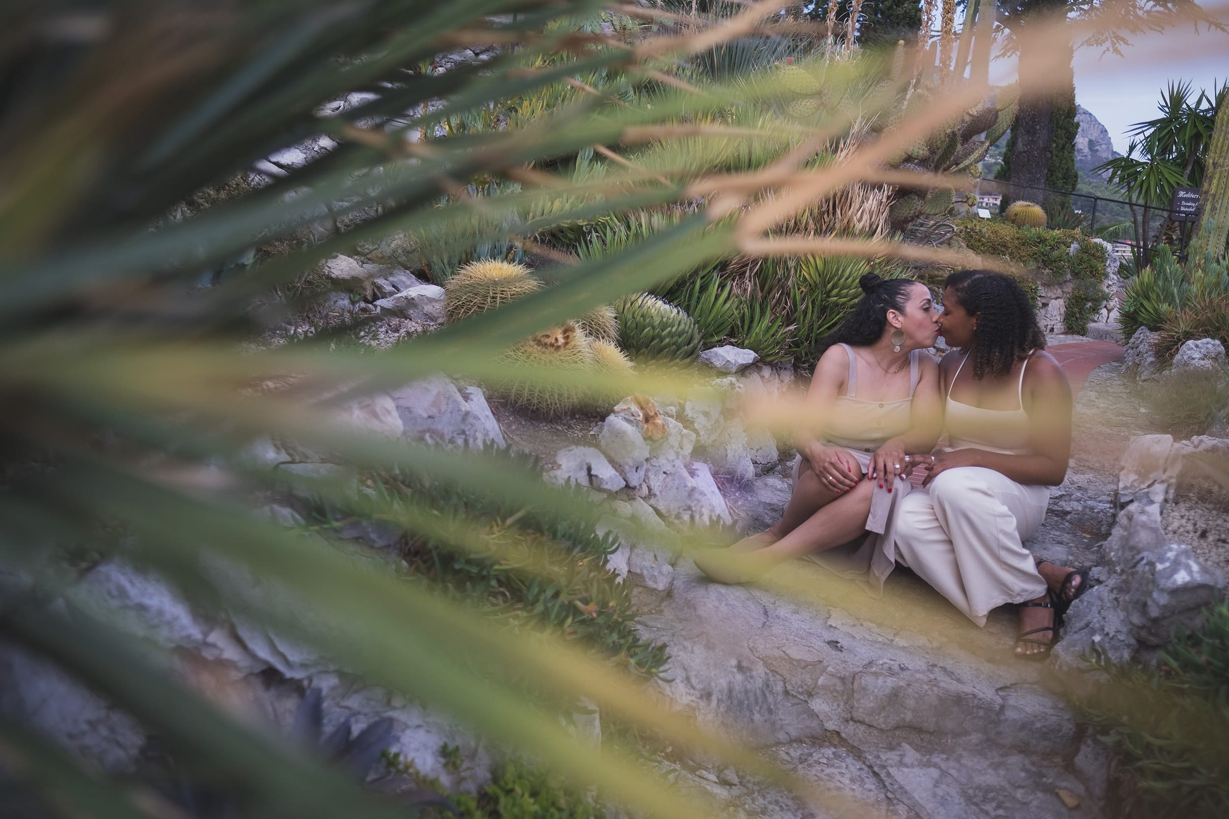 Same Sex Lesbian proposal French Riviera 10