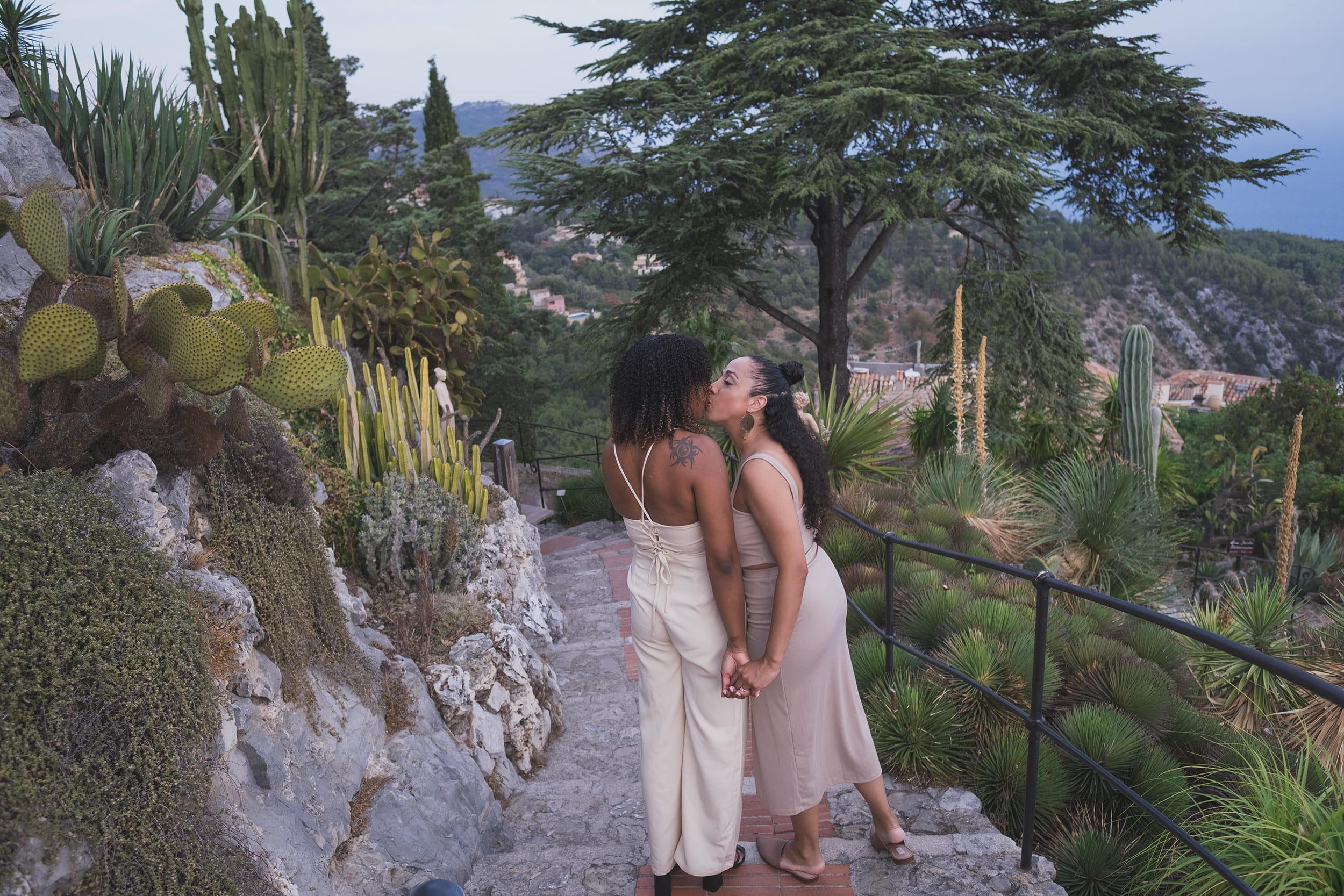 Same Sex Lesbian proposal French Riviera 7