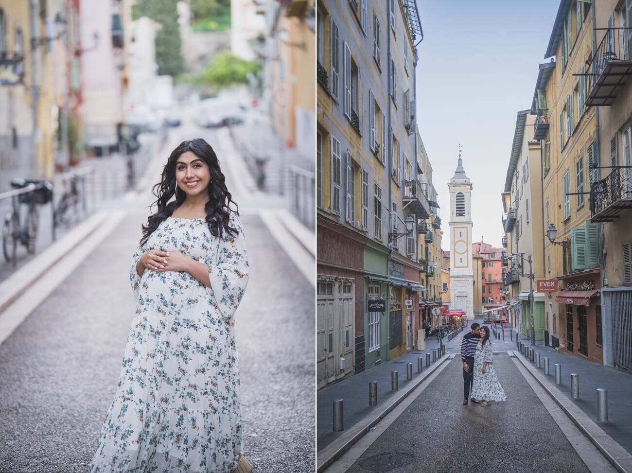 Nice French Riviera Babymoon maternity 1020
