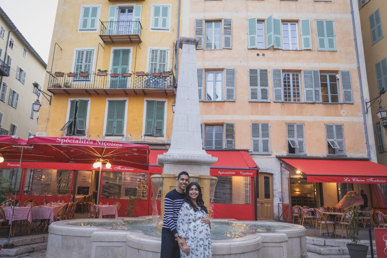 Nice French Riviera Babymoon maternity 1024