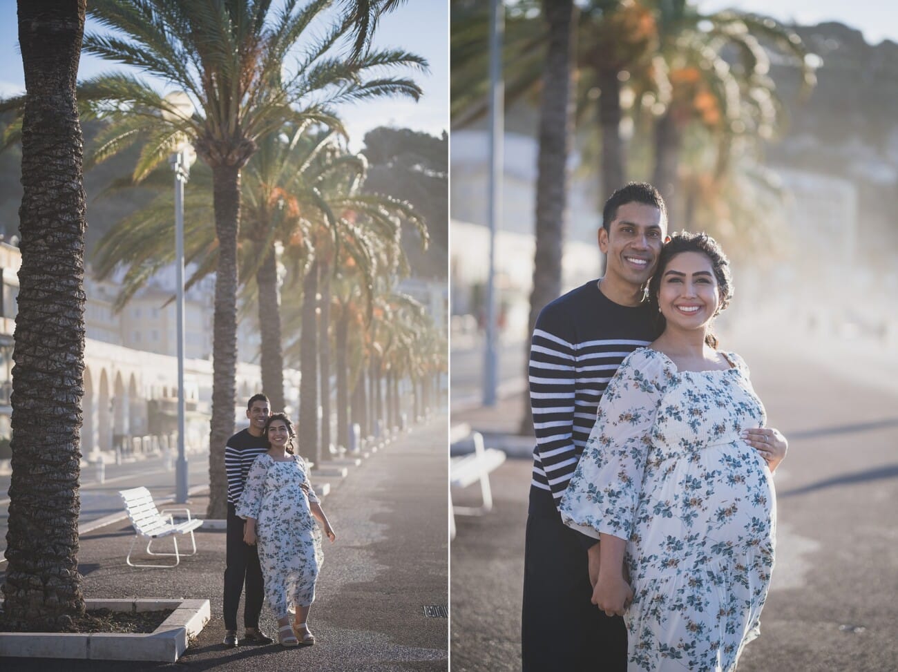 Nice French Riviera Babymoon maternity 1045